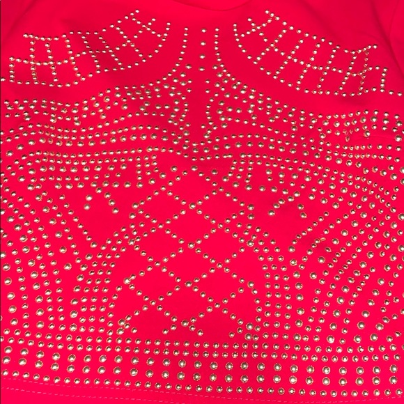 Red Crop Top - Picture 2 of 3